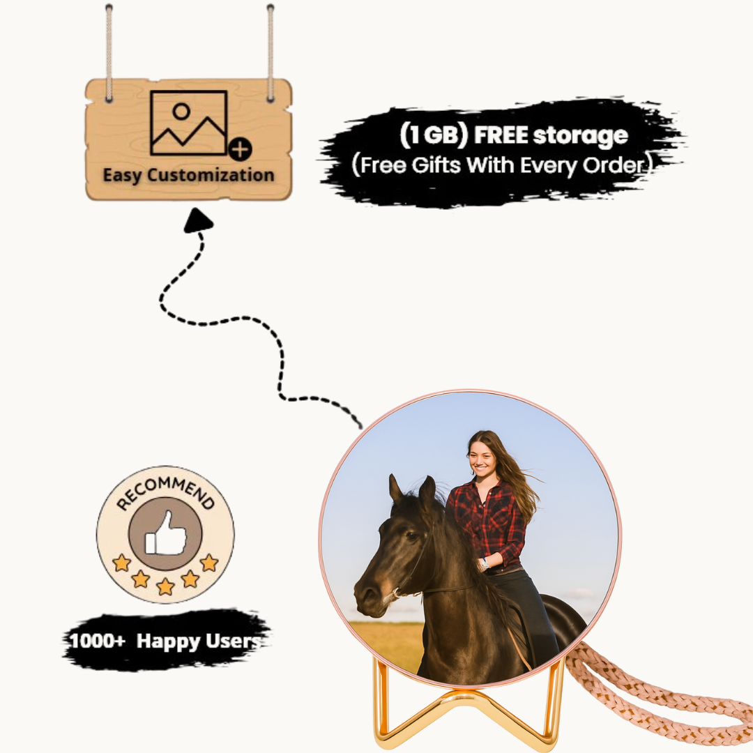 HorseMemories™ Custom Video Crystal Ball for Horses